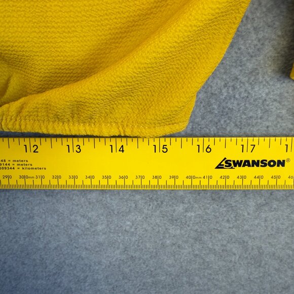 Flying Tomato Mustard Floral Kimono Crop Wrap Top L – Boho, 3/4 Dolman Sleeves - Picture 9 of 9